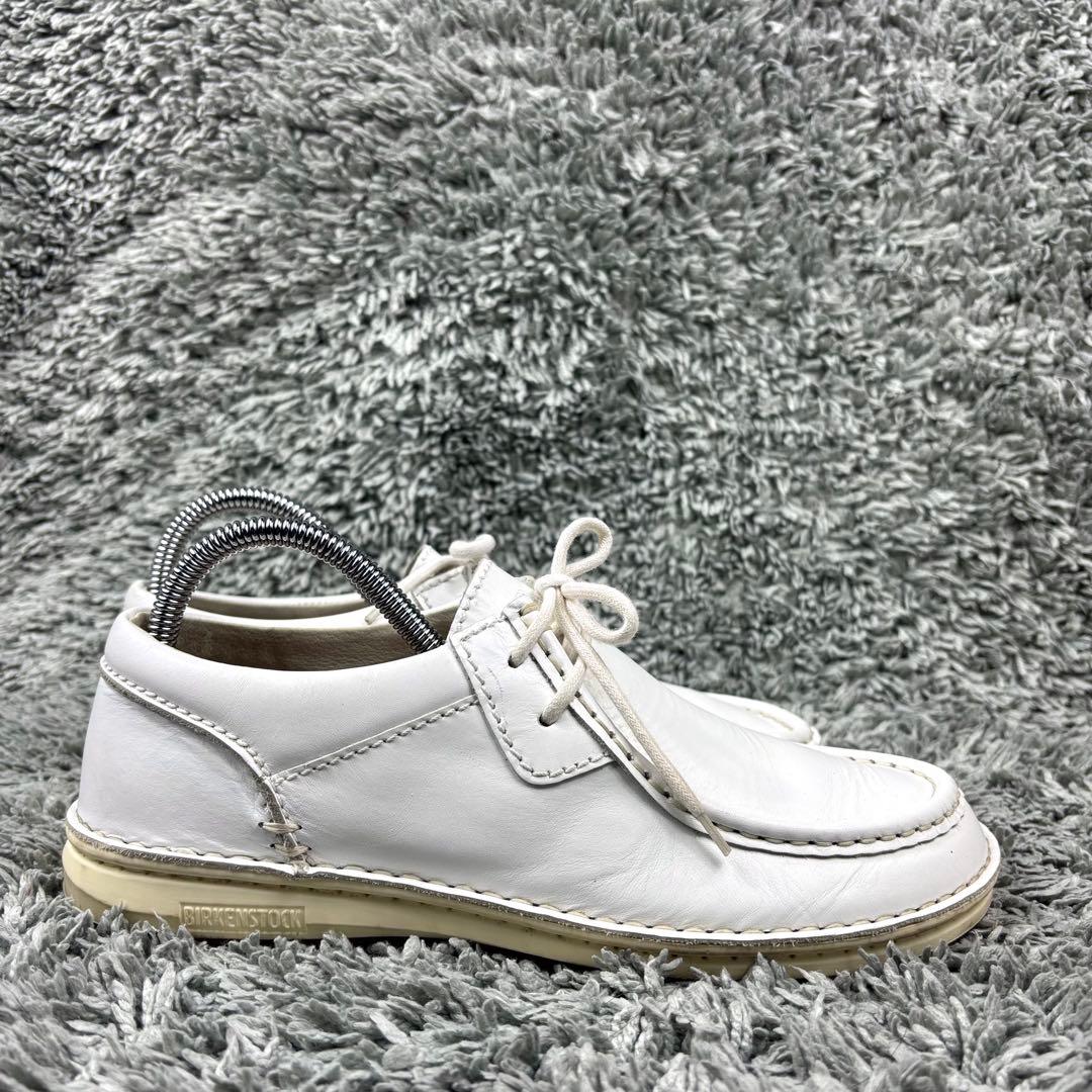 美品 ビルケンシュトック パサデナ 40 26cm 白 ホワイト レザー