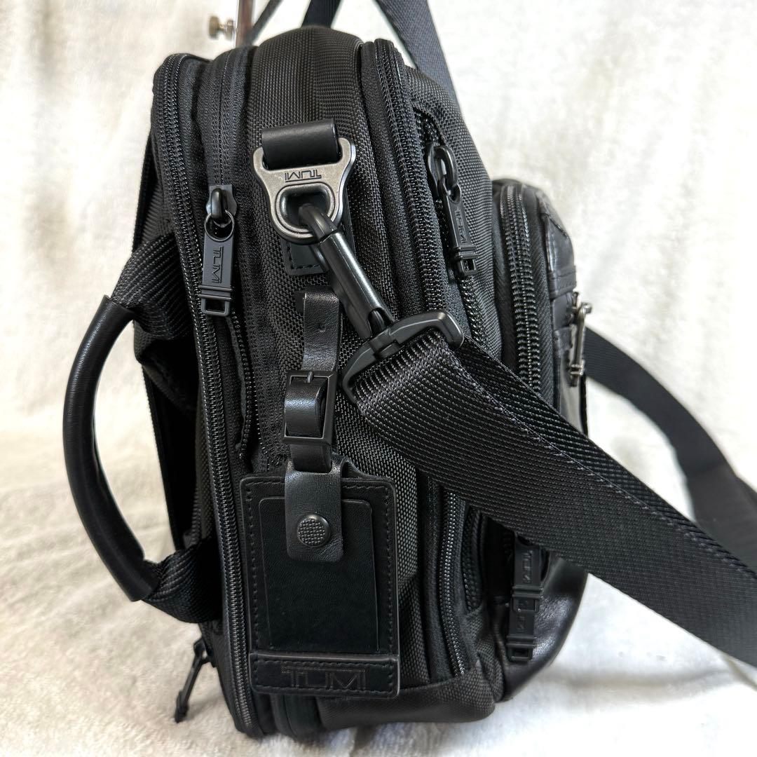【極美品】トゥミ アルファ ブラボー 3way ビジネスバッグ ブラック