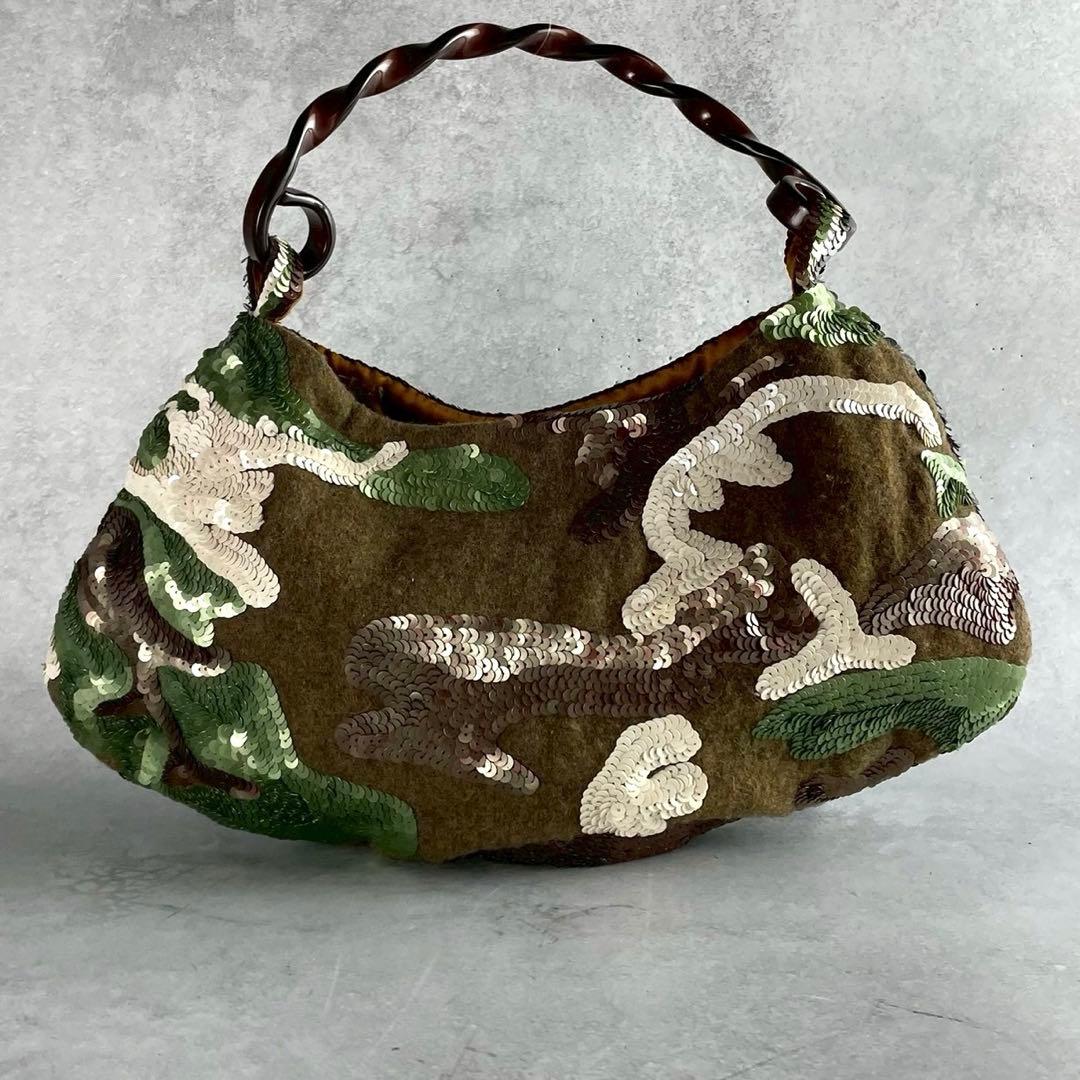 JAMIN PUECH スパンコール パーティーバッグ ワンショルダー★希少★