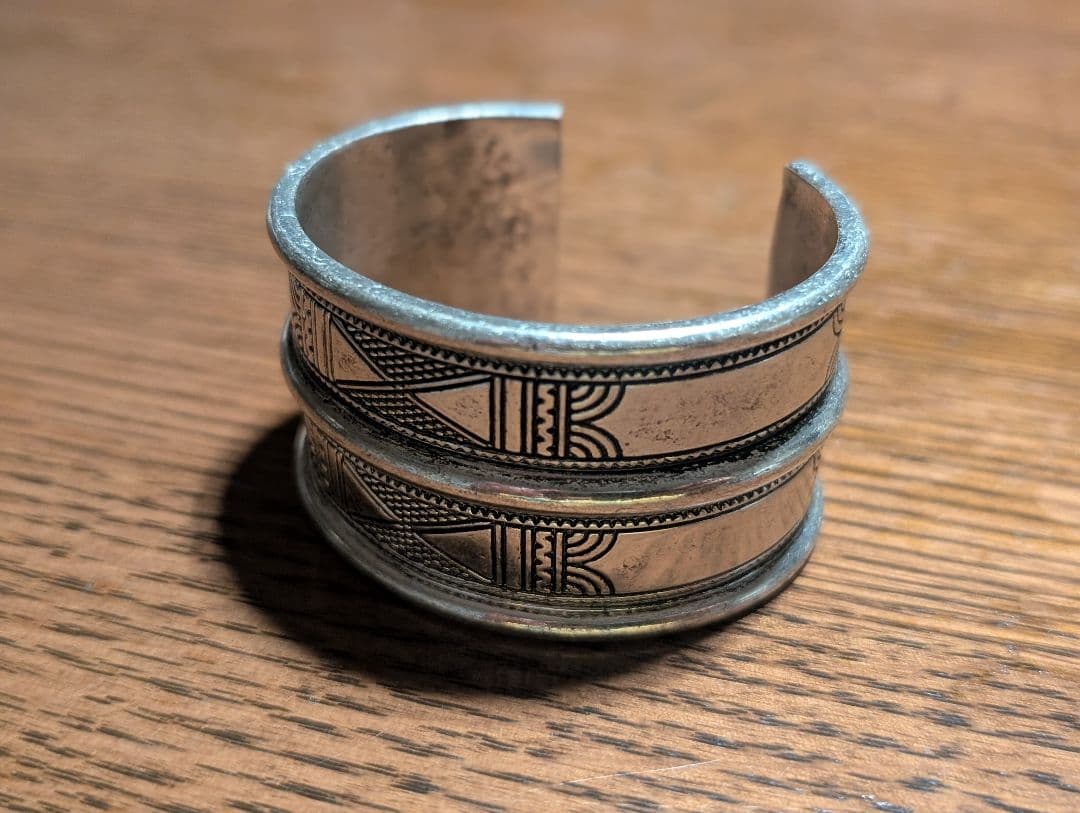 MBネイティブバングル(トゥアレグライク)Sサイズ