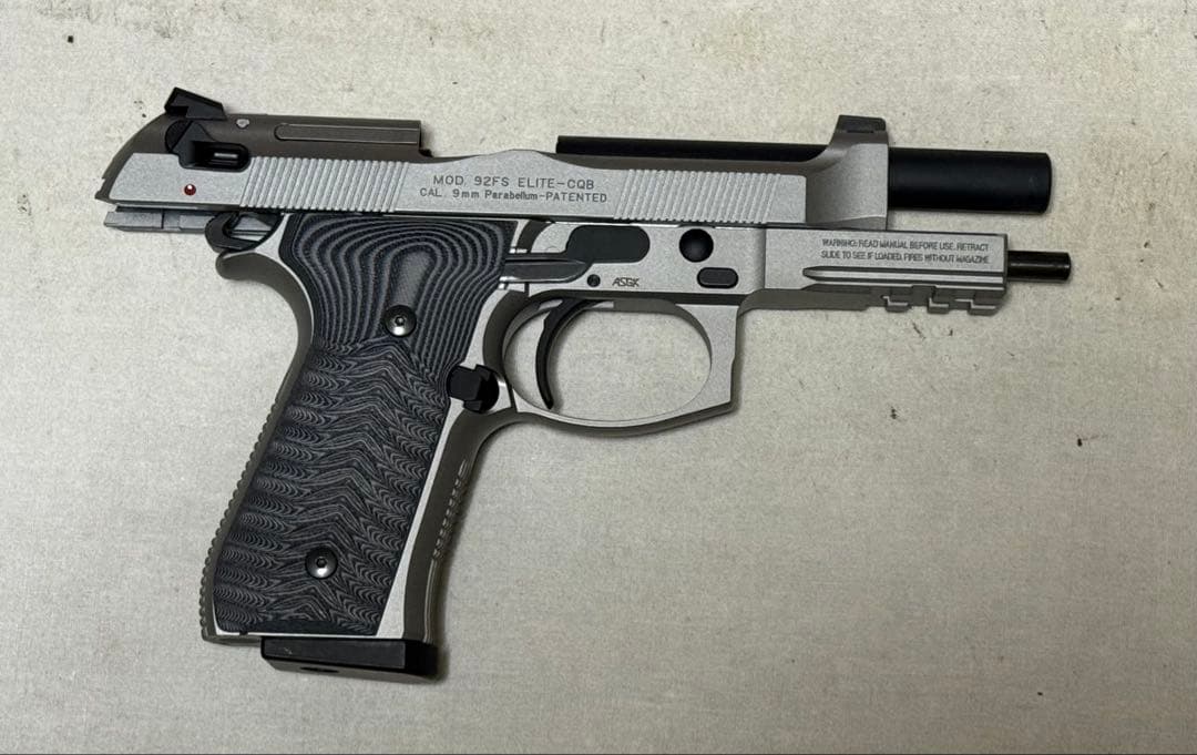 HW樹脂製 WA ベレッタ M92FS ブリガディア エリート 最強 訳有 美品