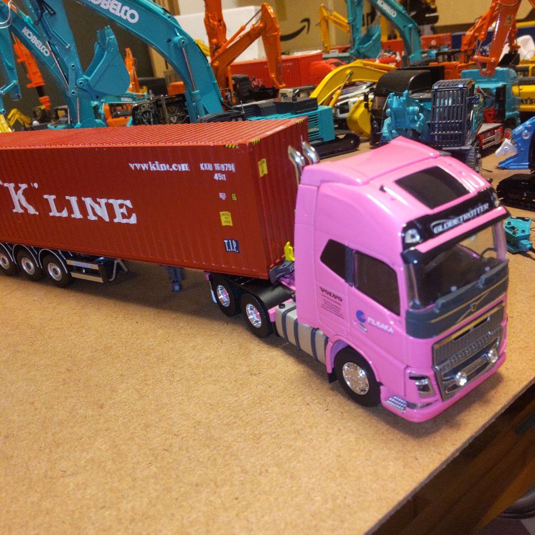 ボルボ グローブトロッター ピンク トレーラー K LINE