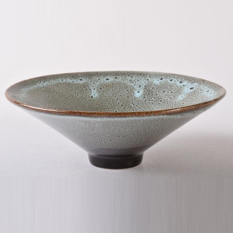 中国　磁州窯製　窯変　油滴天目茶碗　平茶碗　2点　C　7533