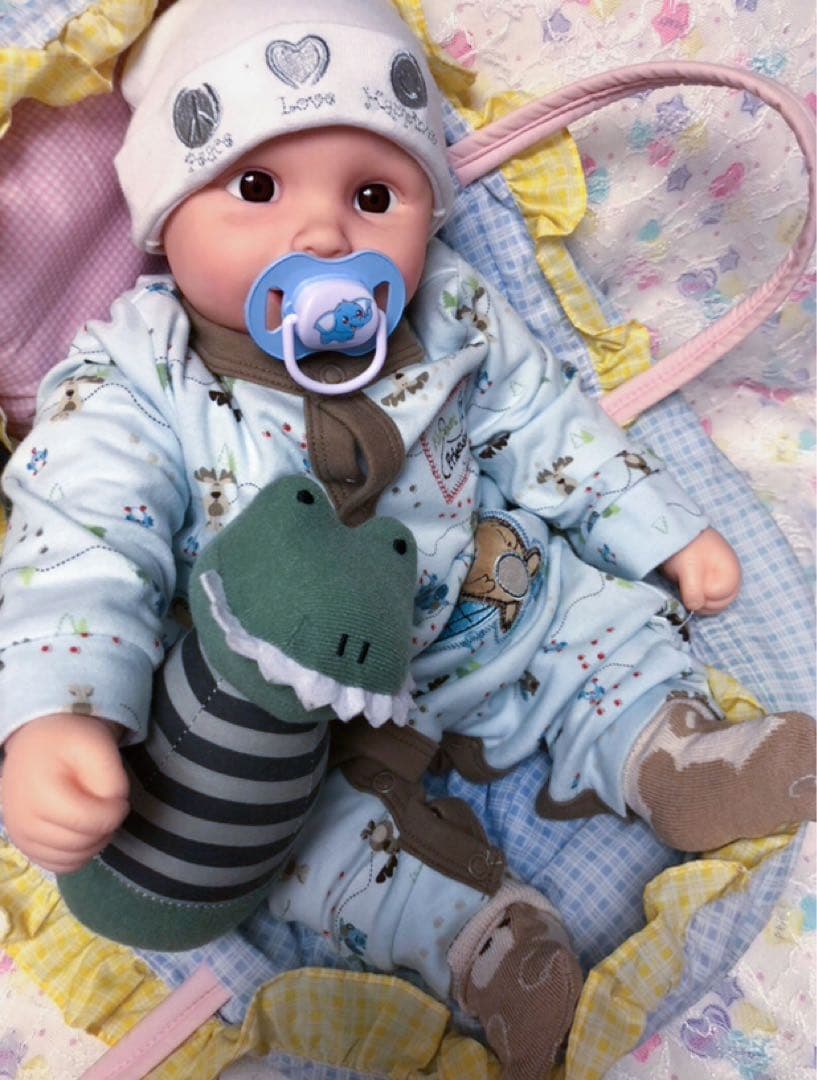 タイムセール☆ 保育人形　ゆうたん　リペイント　リボーンドール♡