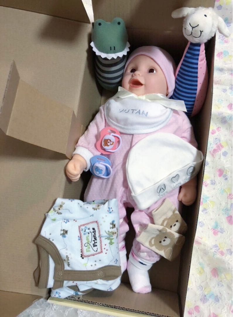 タイムセール☆ 保育人形　ゆうたん　リペイント　リボーンドール♡