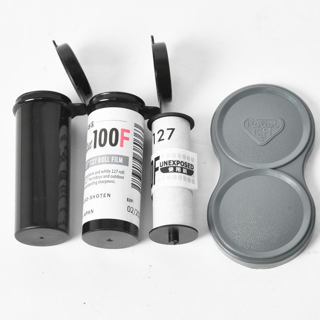 【オーバーホール済】ベビーローライフレックス グレー Rolleiflex