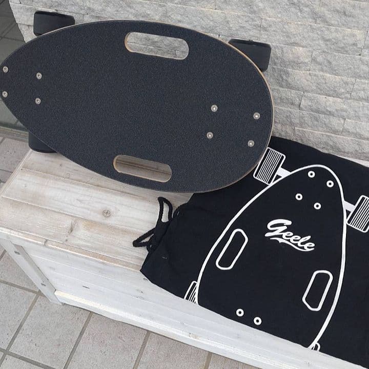 【新品未使用】 スケートボード コンパクト ミニスケボー バッグ付