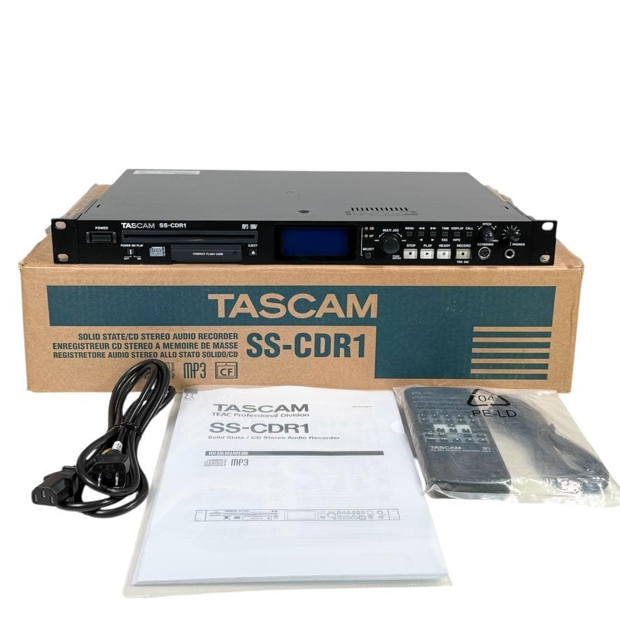 TASCAM CFステレオ/CDRコンビデッキレコーダー SS-CDR1