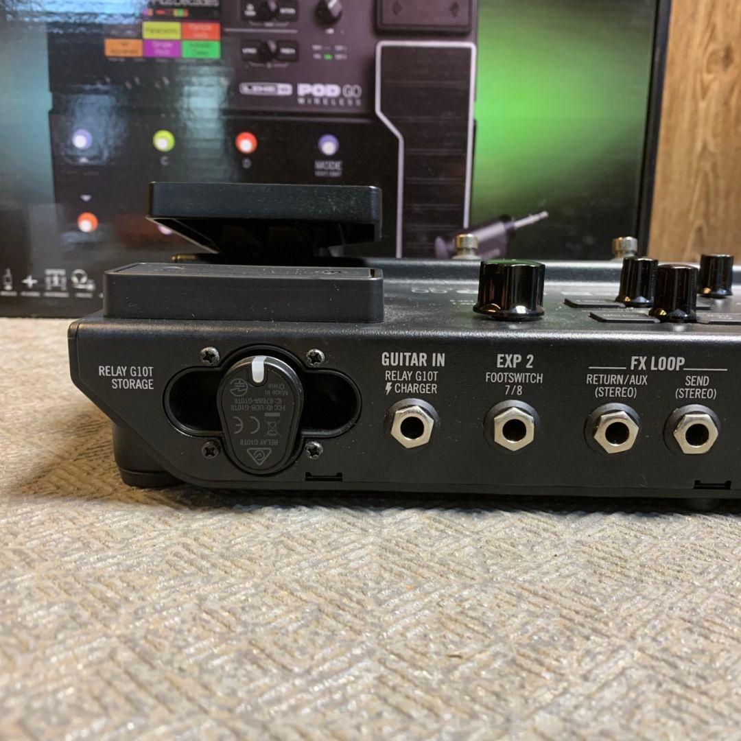 H989\" 通電確認のみ 現状品 POD GO Wireless LINE6