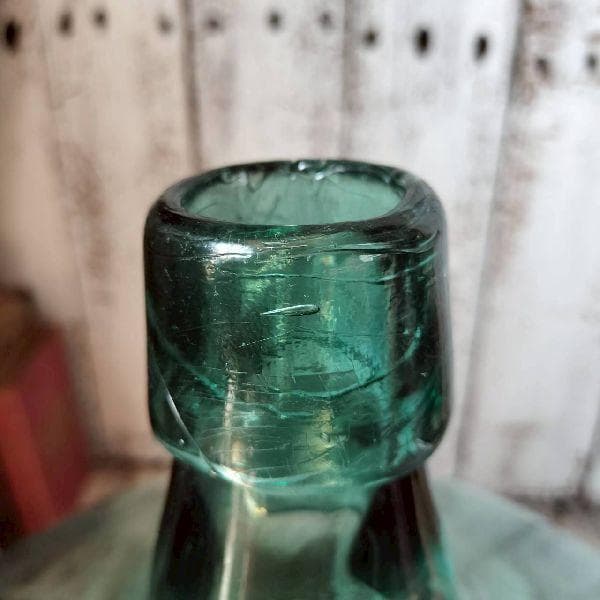 ヴィンテージ デミジョンボトル 古硝子 ガラス瓶 大型 花瓶 フラワーベース