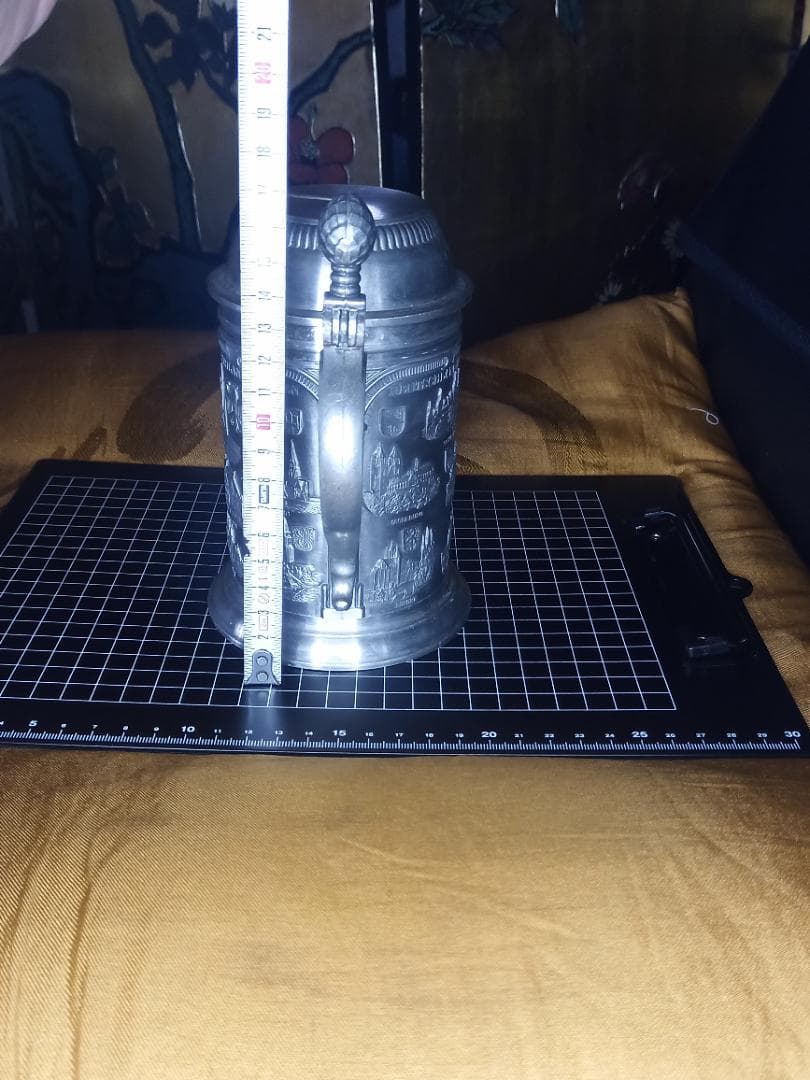 ドイツ製　ZINN BECKER　ピューター　ビアジョッキ