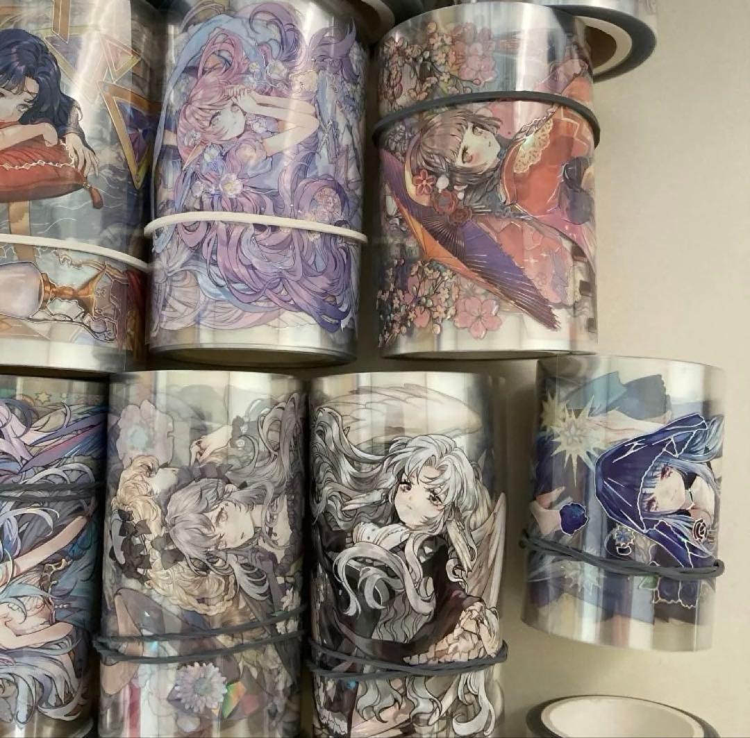 大人気作家墨魚様のマスキングテープ　まとめうり