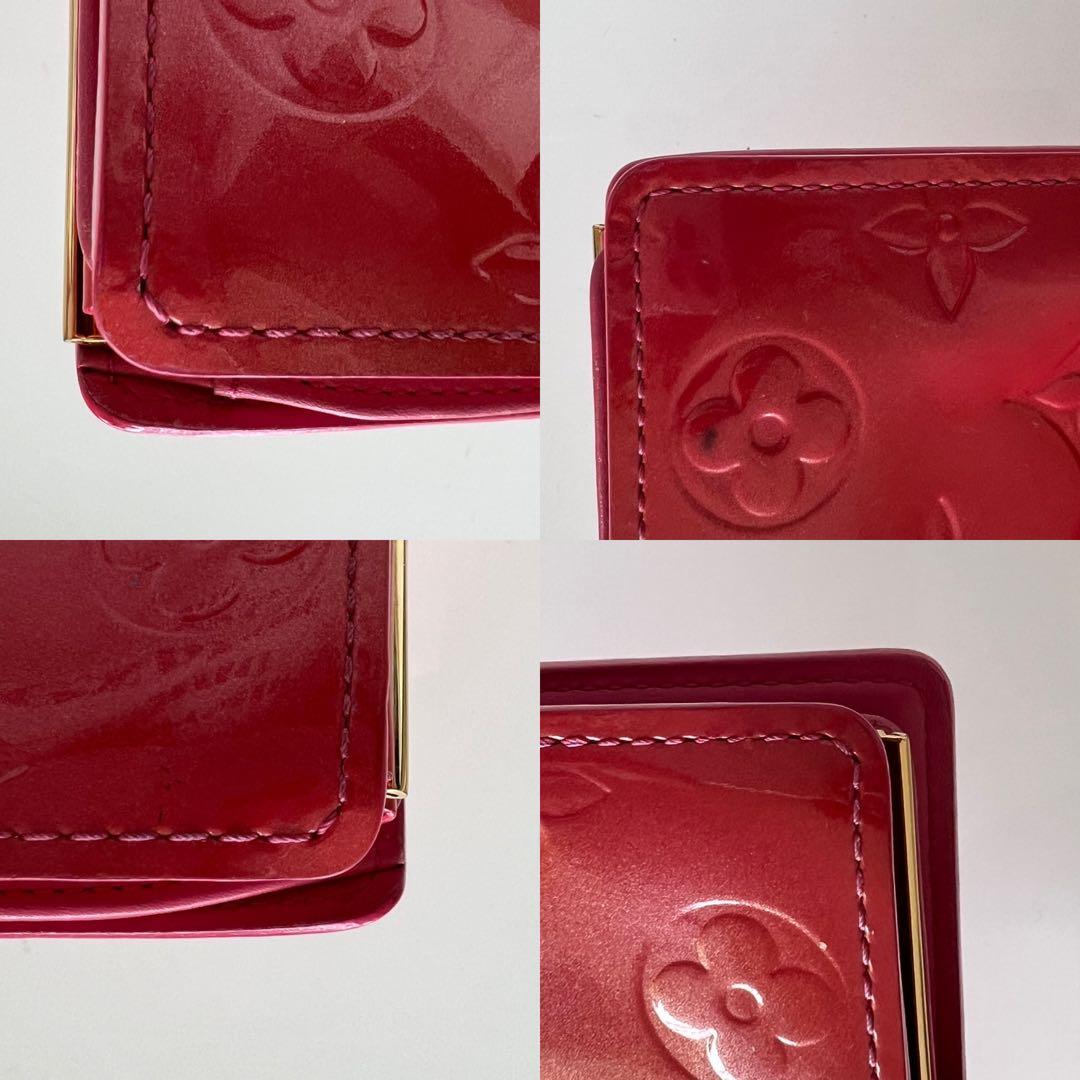 美品！ルイヴィトン　ヴェルニ　ポルトフォイユ　ヴィエノワ　がま口財布