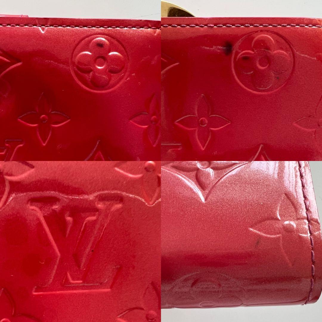 美品！ルイヴィトン　ヴェルニ　ポルトフォイユ　ヴィエノワ　がま口財布