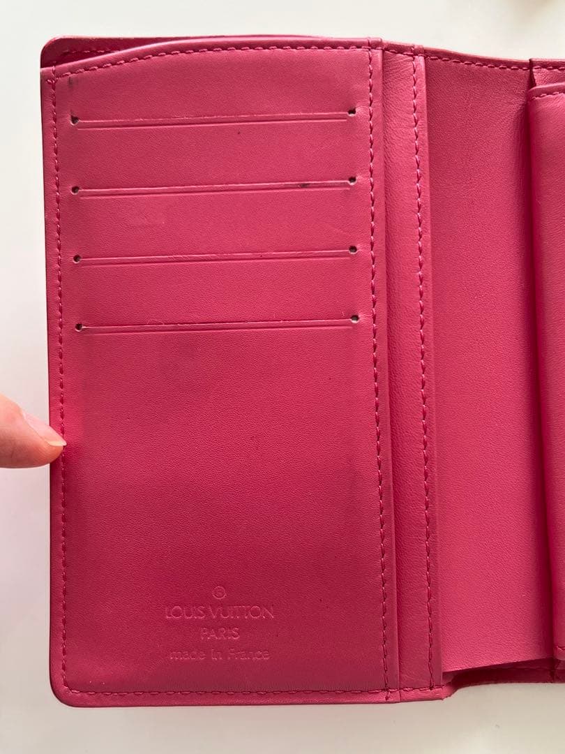 美品！ルイヴィトン　ヴェルニ　ポルトフォイユ　ヴィエノワ　がま口財布