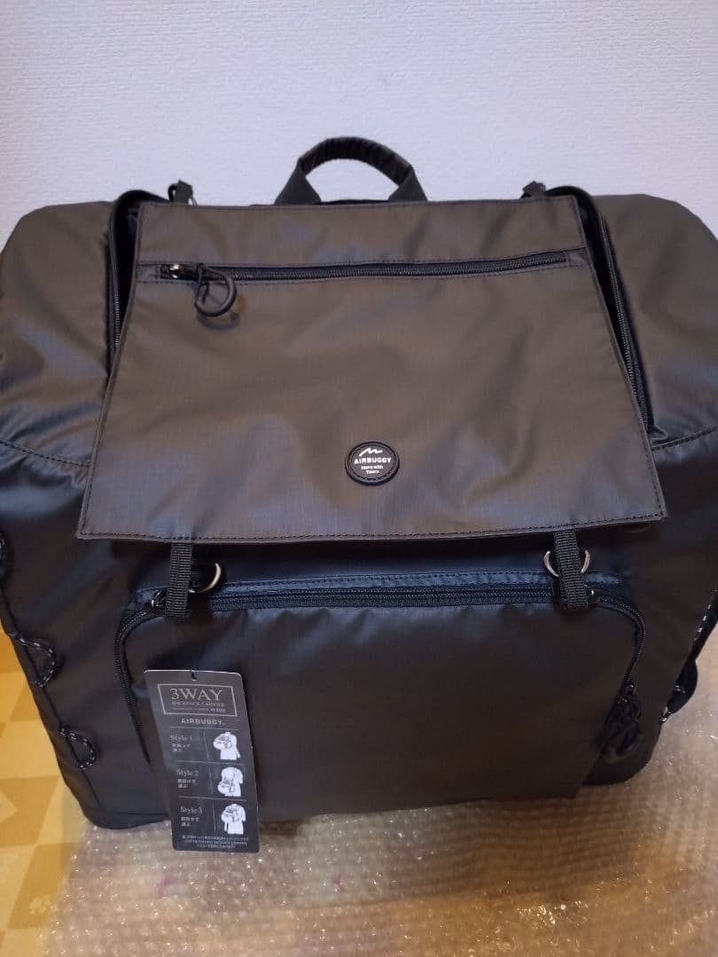 新品エアバギー3WAY ブラック キャリーバッグ