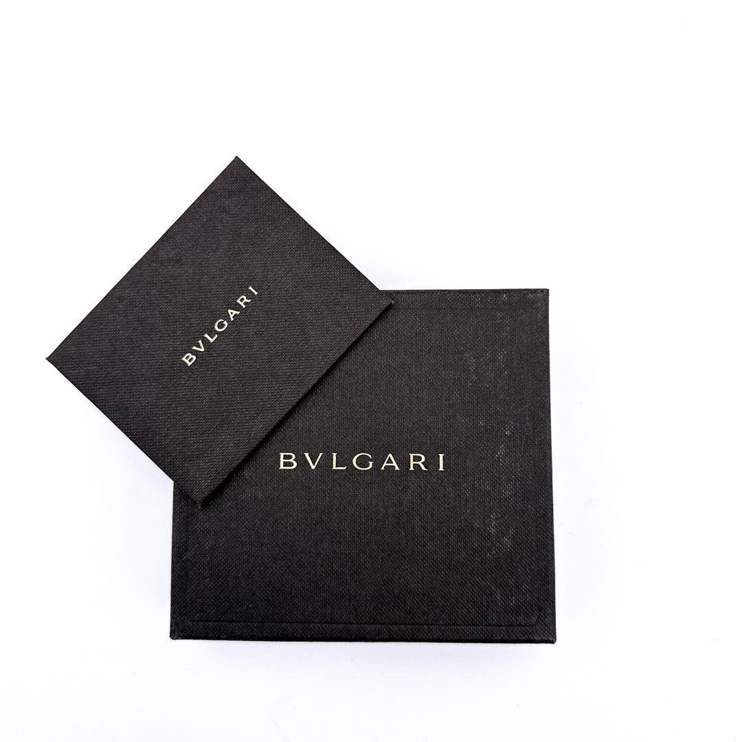 【未使用】ブルガリ ビーゼロワン 二つ折り財布 レザー キャメル ゴールド金具