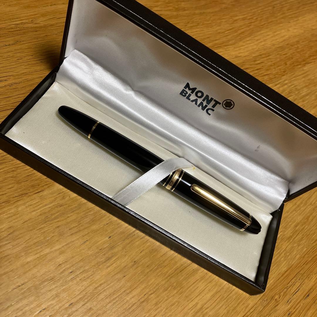 MONT BLANC ブラック万年筆 専用ケース付き