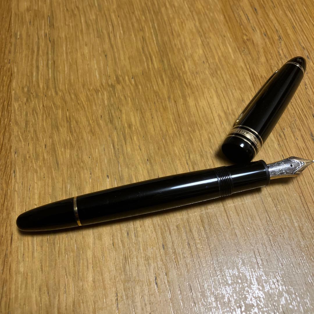 MONT BLANC ブラック万年筆 専用ケース付き