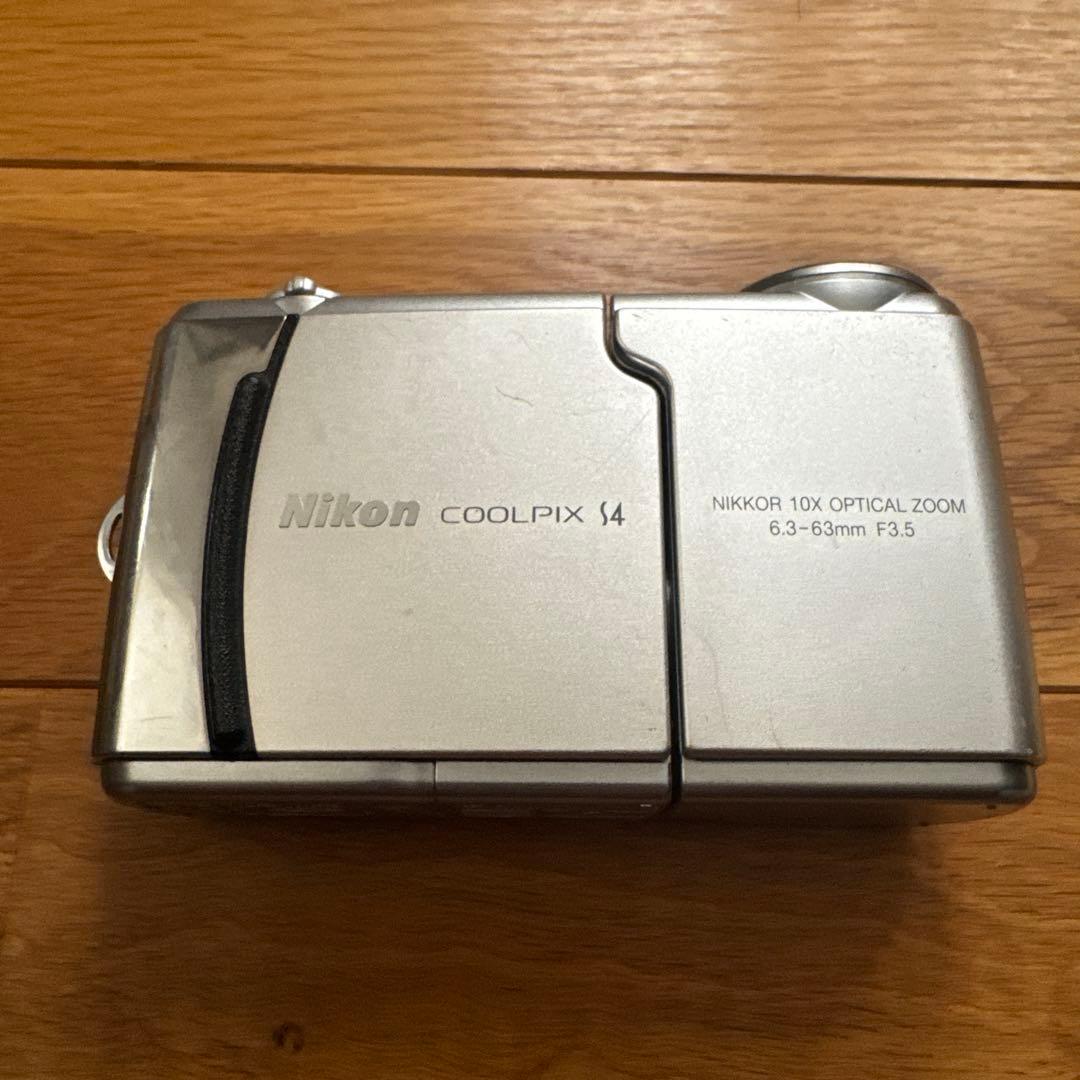 NikonクールピクスS4デジタルカメラcoolpix単三電池仕様レトロ