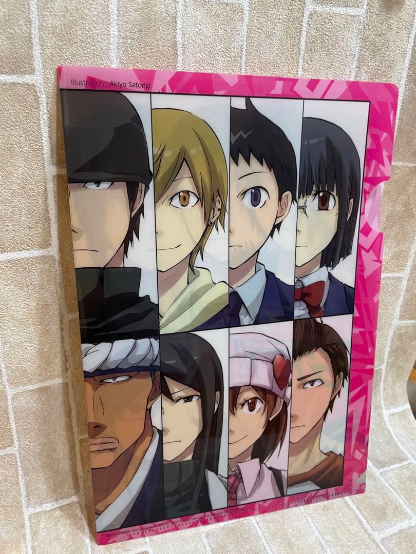 デュラララ!! 下敷き2枚　＆　クリアファイル