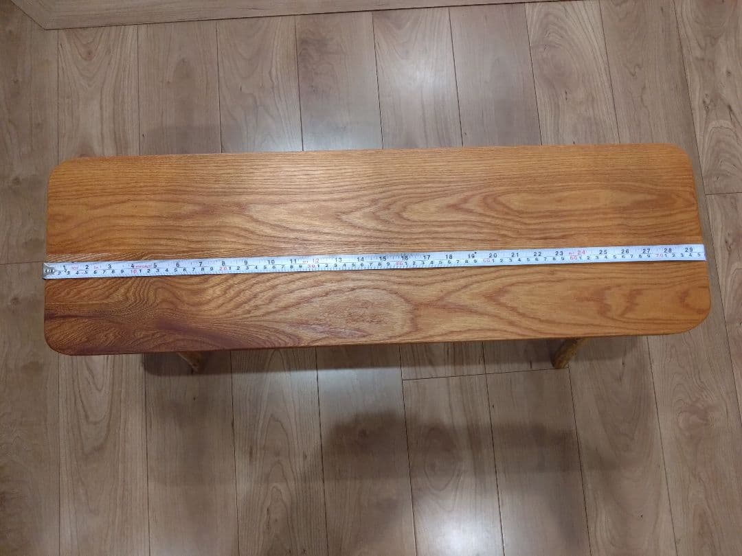 欅のベンチ79　値下げ❕テーブル　長寿のケヤキの杢目が綺麗ですよ❕脚は檜の硬い枝