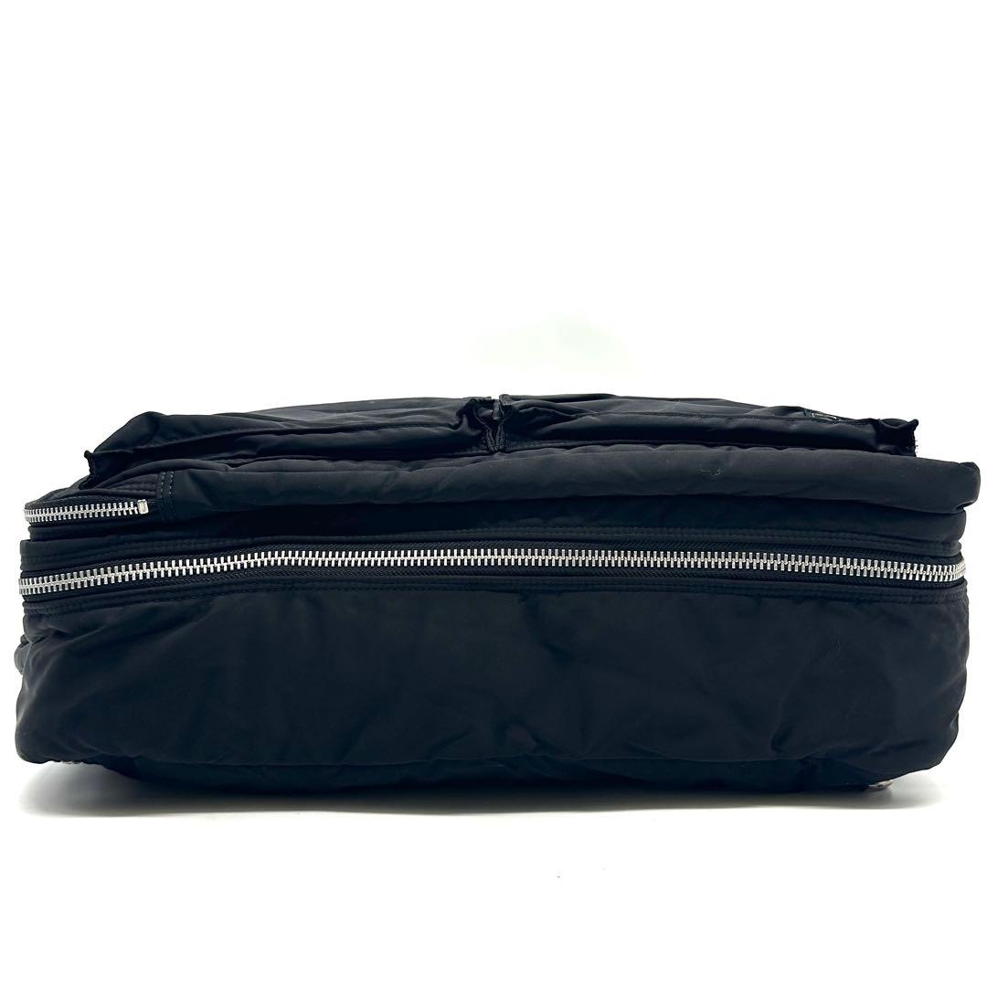 【近年モデル】ポーター タンカー 3way ビジネスバッグ リュック 2層式 黒