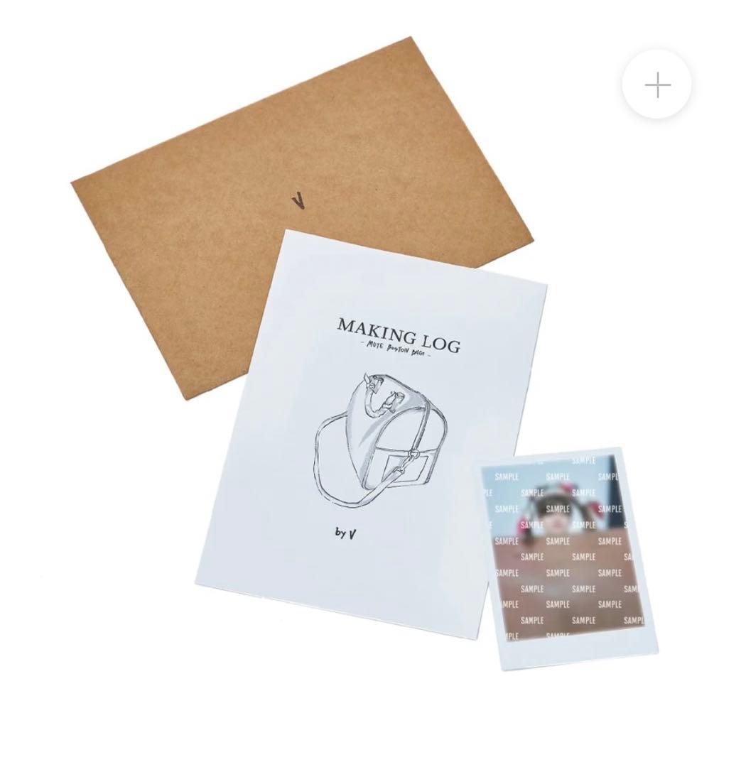 BTS V ボストン　バッグ & ブローチFlower  セット　フラワー