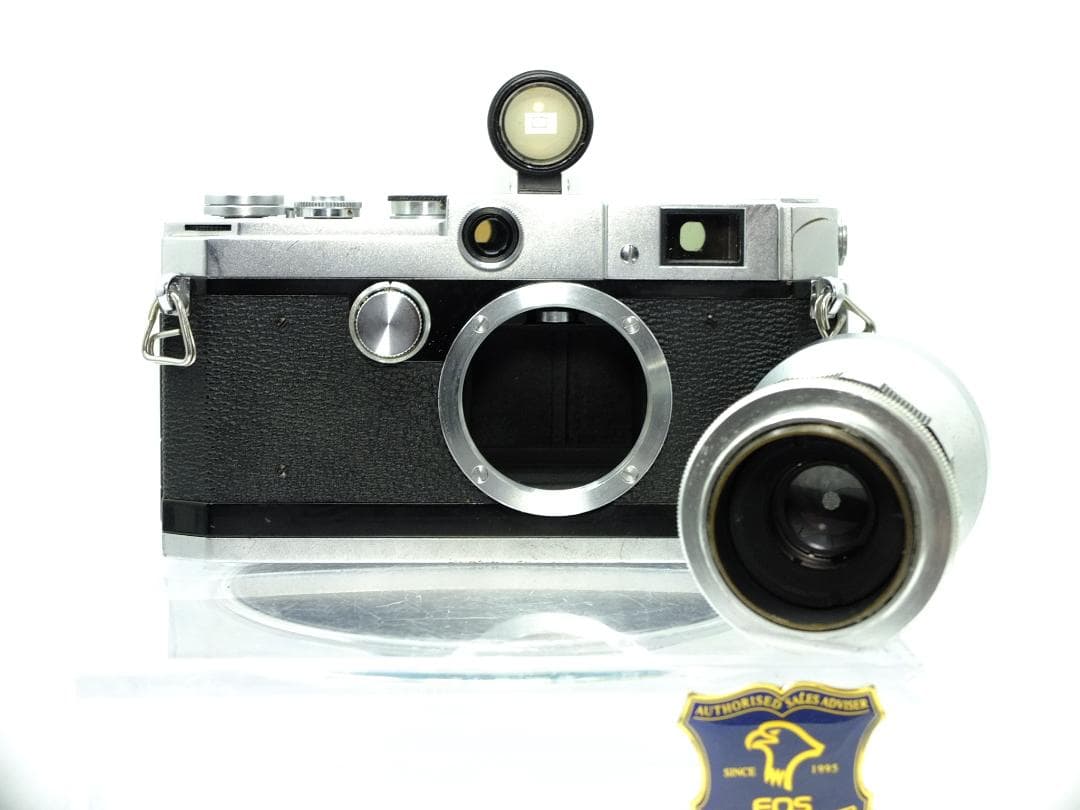 【実写確認整備品】キャノン L2／50㎜f2.8ゼブラ・フード付