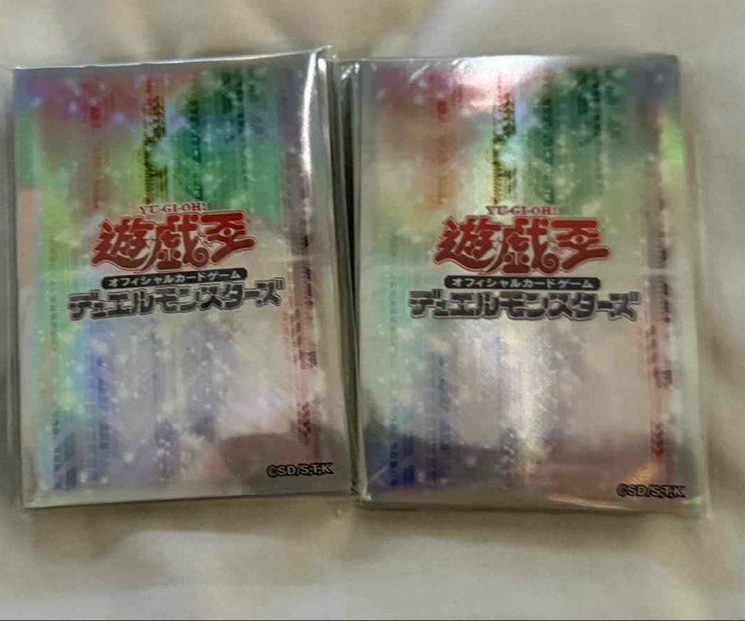 遊戯王　yotインドネシア　公式　スリーブ　白　20枚入り　2パックセット