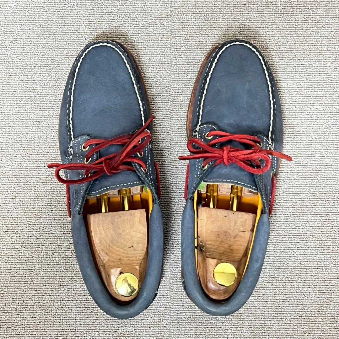 美品✨ティンバーランド TimberLand 3EYE ネイビー ヌバック