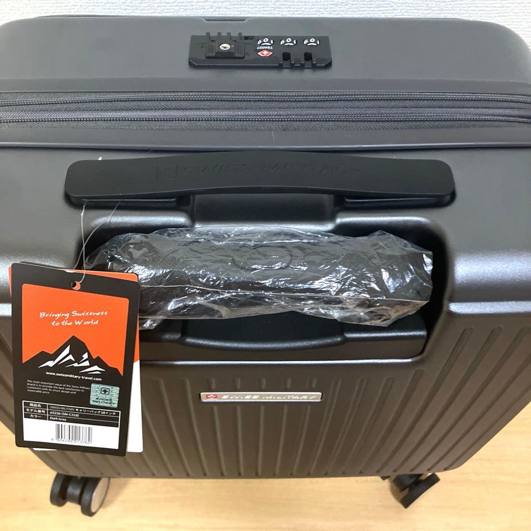 スイスミリタリー SM-C318 18in スーツケース ダークグレー
