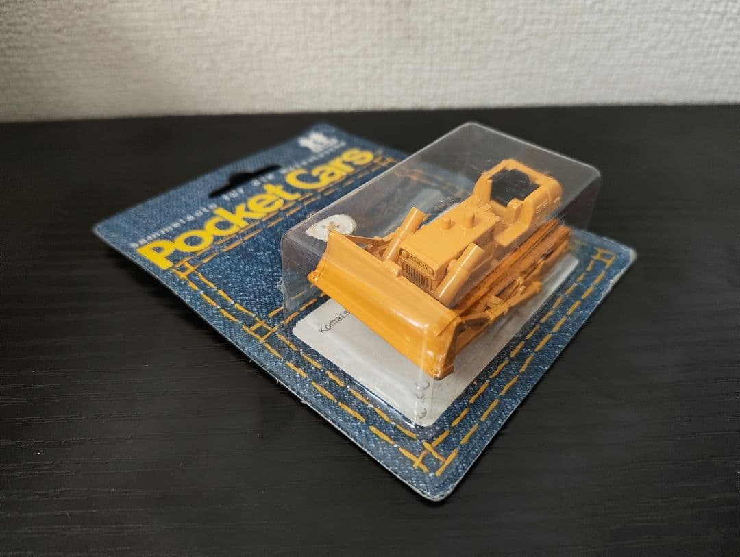 未開封　TOMICA　トミカ　小松ブルドーザー　ブリスターパック ドイツ向モデル