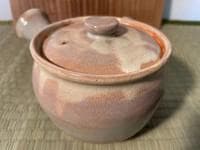 萩焼茶器揃 急須 茶注 湯呑 共箱付き　（玉佛山 野坂康起 ）