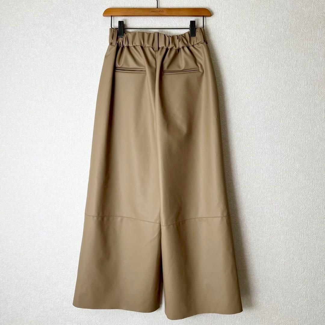 タグ付 Heve 2024AW rubber pants キャメル 36