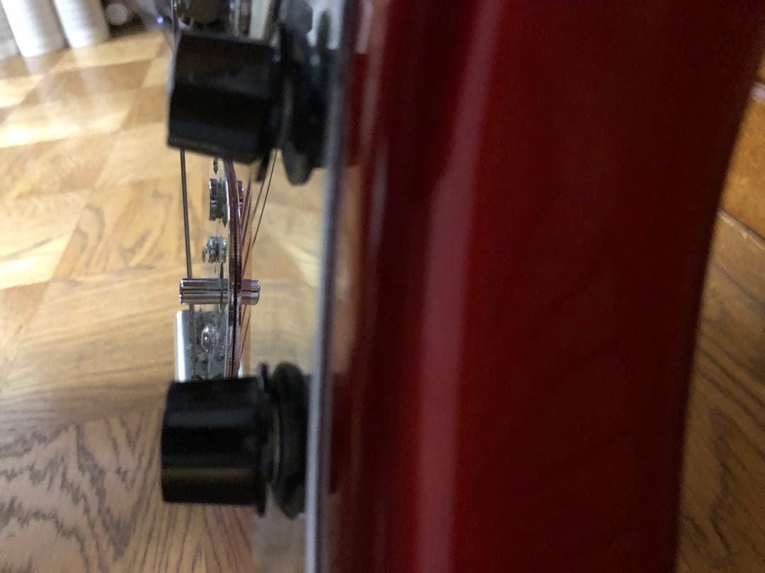 97年製　Fender Jaguar レッドエレキギター　ジャンク