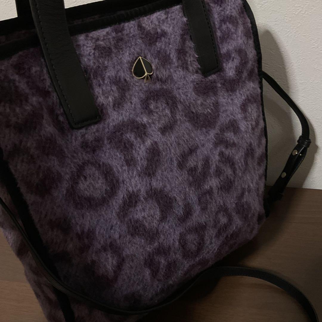 rena 新品未使用 美品 ケイトスペード モーリーレオパード 2WAY⑤