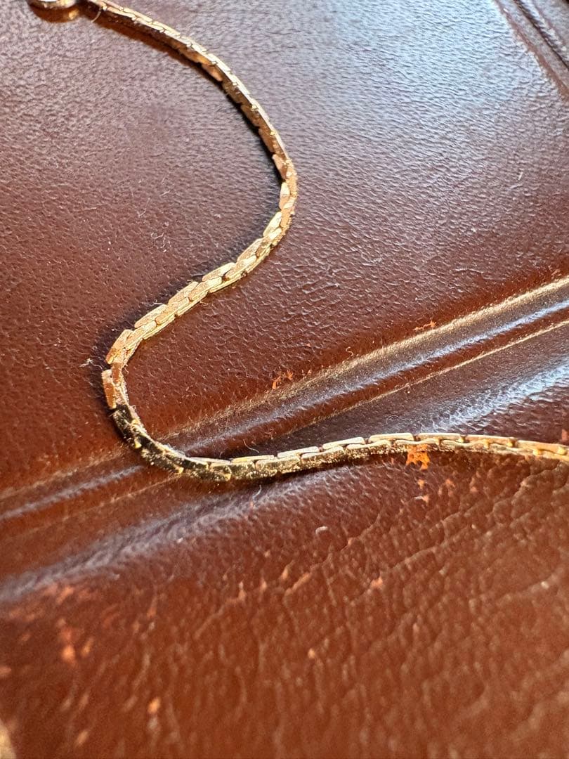 ヴィンテージ　k14 アンクレット　ブレスレット　最終価格