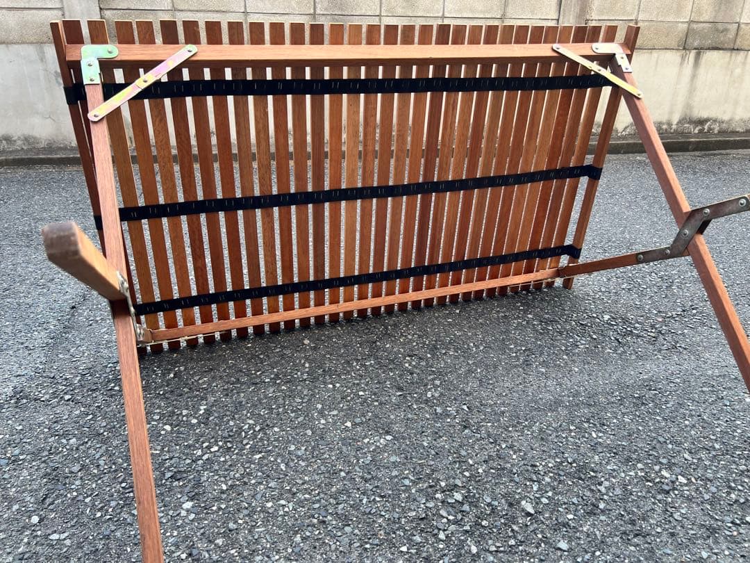 木製ロールトップテーブル　ビンテージ　収納ケース付き