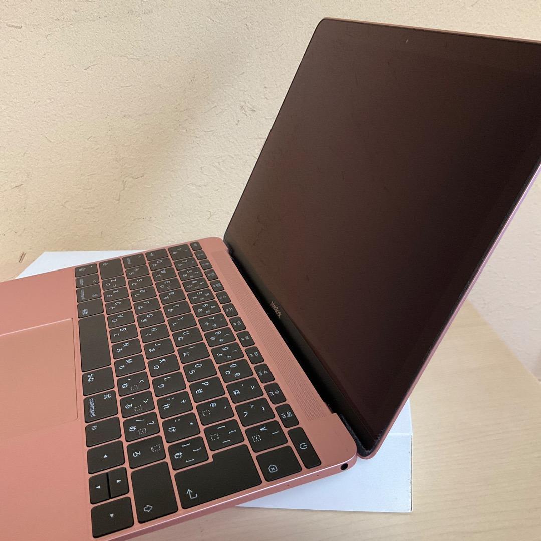 難あり Apple MacBook 12インチ ローズゴールド MNYM2J/A