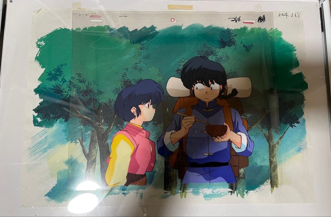 らんま½ セル画