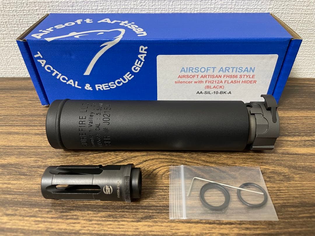 Airsoft Artisan FHS556 サイレンサー ハイダー HK416