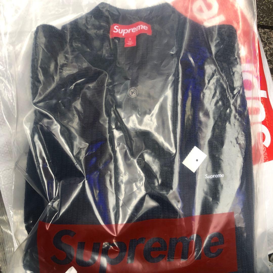 トップス Supreme Small Box Polo Sweater \"Navy\" S