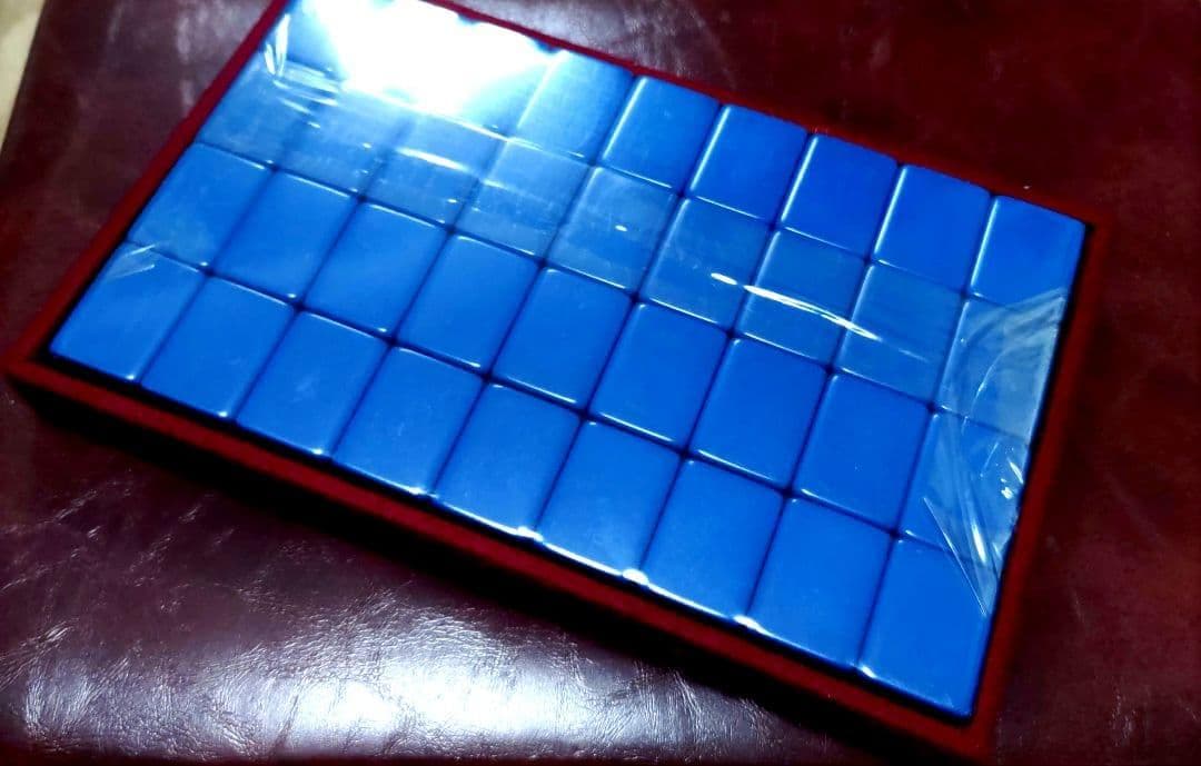 ★新品・未開封★ 麻雀牌（コバルトブルー）