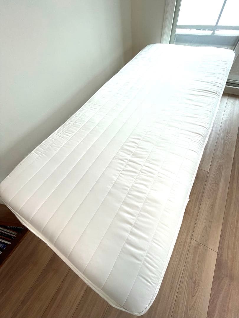 【美品】無印良品　脚付マットレス・ポケットコイル・スモール