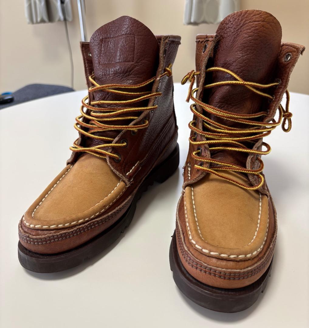 ラッセルモカシン ダブルモカシン バードシューター 系 カスタム仕様　US5.5