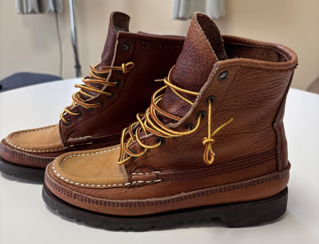 ラッセルモカシン ダブルモカシン バードシューター 系 カスタム仕様　US5.5