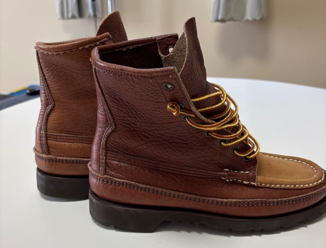 ラッセルモカシン ダブルモカシン バードシューター 系 カスタム仕様　US5.5