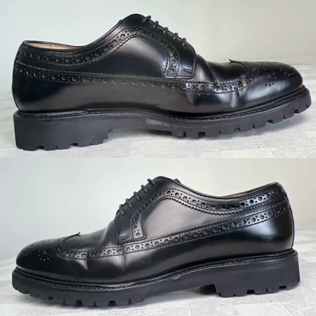 BERWICK バーウィック ウイングチップ ビジネスシューズ ドレスシューズ