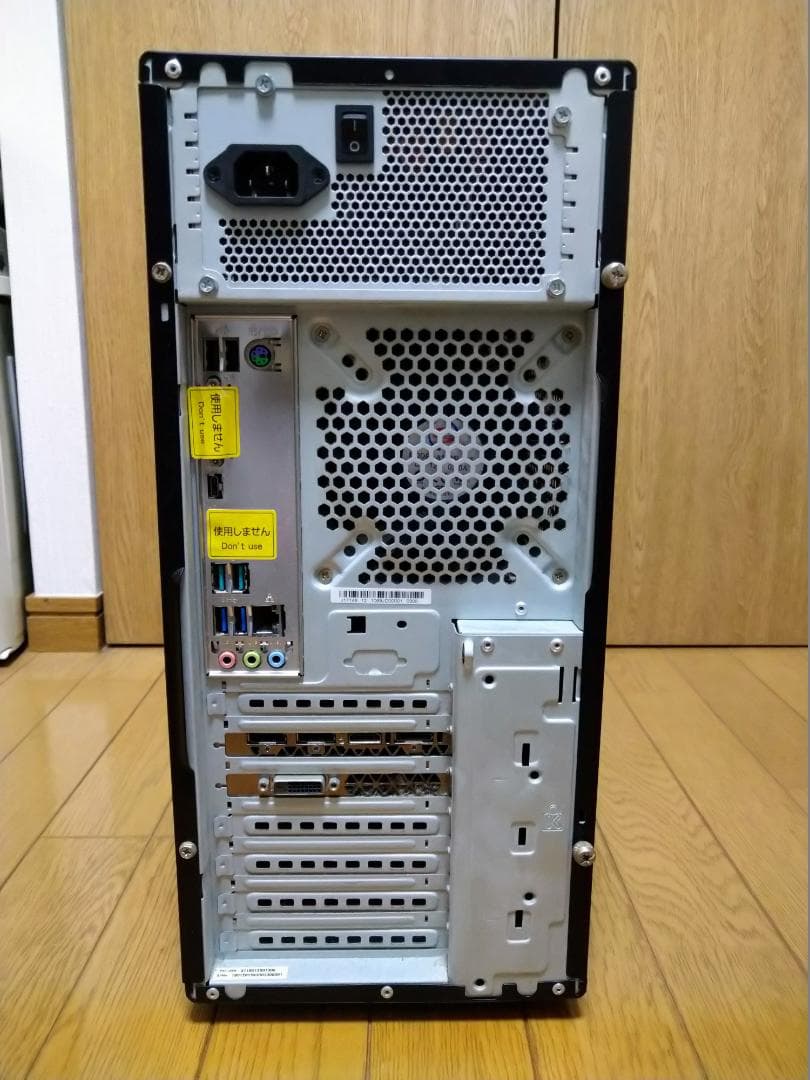 【ジャンク】ツクモ　Core i7　GTX1060　メモリ16GB　OS無し